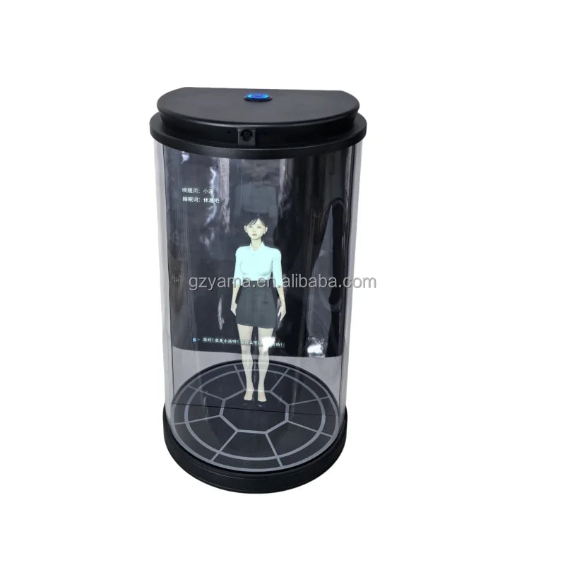 Hologram Projector holo Ai Digital Human 10.1inch Holographic Display Hologram Cylinder