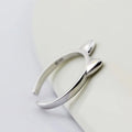 Hot Sale 2021 Wholesale Resizable Silver Opening Vintage Cat Ring Women's Jewelry