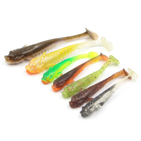 120 mm Double Color PVC Carp Fishing Lure Artificial Bait Fishing Soft Lures