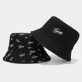 Unisex Adults School Hiphop Black Character Short Brim 100% Cotton Fashion Street Style Sun Bucket Hat Cycling Daily Travel Four