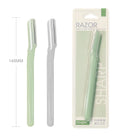 Best Quality Stainless Steel Blade Slanted Micro-grooved Teeth Facial Razor Multi-Purpose Remove Body Fine Hair Peach Eyebrow