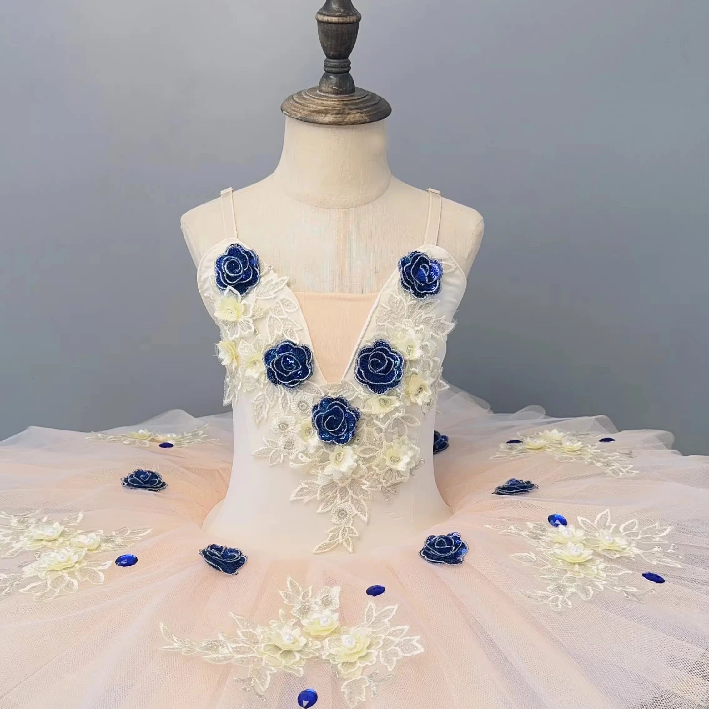 2024 Children's Ballet Dance Dress Costumes Girls Professional Sleeping Beauty Swan Lake Tulle Tutu Tutu Skirt Performance Wear