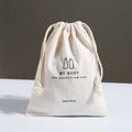 Wholesale Promotional Reusable Custom Logo Gift Jewelry Packaging Pouch Muslin Organic Canvas Cotton Drawstring Bag