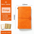 Wholesale Retro Pu Leather Elastic Band Customize Notebook Refillable Cash Envelope Budget Planner Book Genuine Leather Notebook