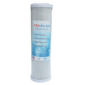 10" Compressed Activated Carbon Cartridge CTO for Efficient Filtration Impurities Household Use CE Certified 75GPD Flow Rate