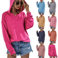 Custom logo Hoodies&sweatshirts Blouse Fashion Sweater Pullover Sweater Women Casual Hoodies