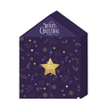 House Shape Christmas Advent Calendar Box Customizable Size Christmas Decoration Surprise Boxes