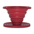 Portable Outdoor Eco-Friendly Durable Food-Grade Silicone Folding Funnel Large Capacity Filter for Coffee Tea Accessories