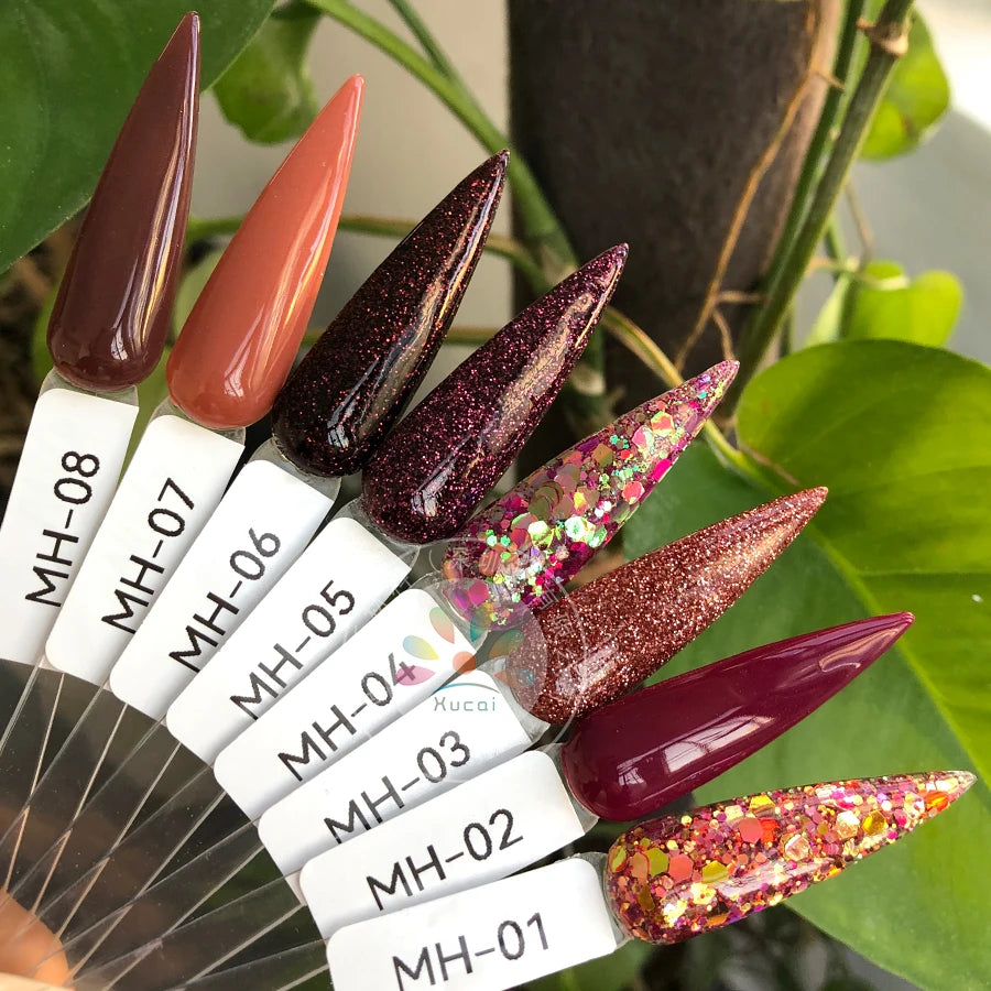 Factory Wholesale Fast Dry Highly Pigmented Smooth Polymer Powder Nail Dipping Powder