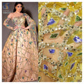 2025 Luxury Weeding Lace Fabric Nigerian Embroidery Sequins Sparkle Geometric Lace Fabric