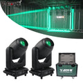VSHOW S716 2pcs With Flycase 200w LED Beam Spot Wsah Moving Head Light Stage KTV Flash Wedding Show Bar New Product