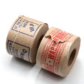 Qpack 100% Recyclable Biodegradable Reinforced Butyl Single Sided Kraft Paper Tape Water Activated Acrylic Waterproof 120u