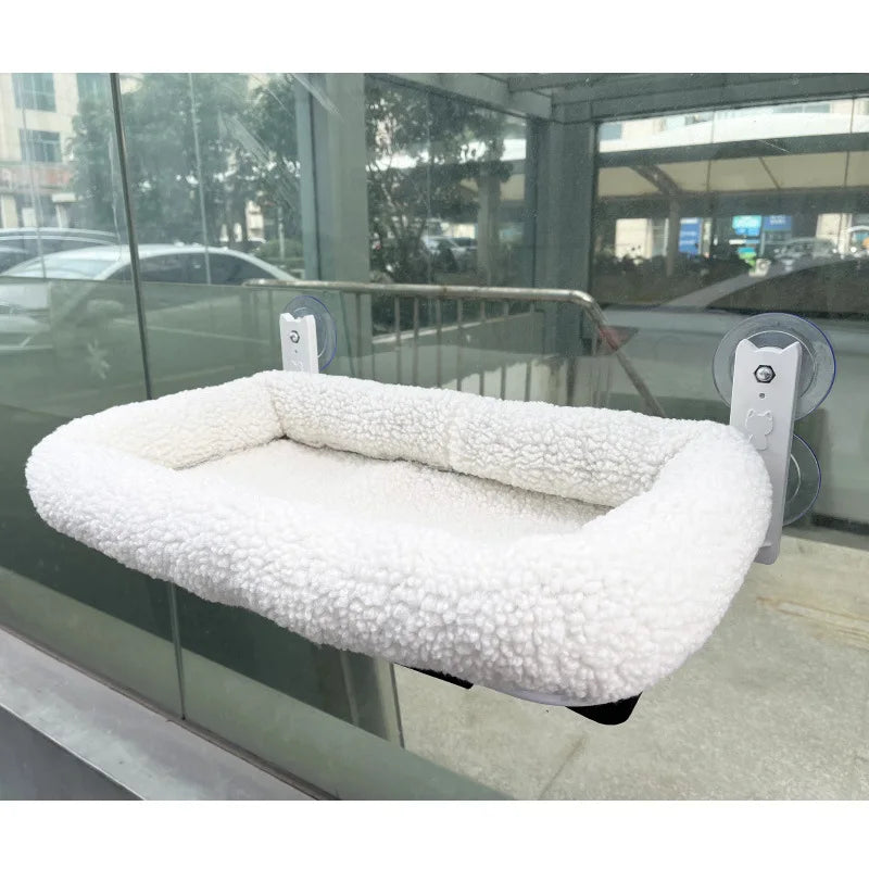 Winter Thick Cat Window Hammock Easy Fold Hanging Hammock for Cats Window Bed