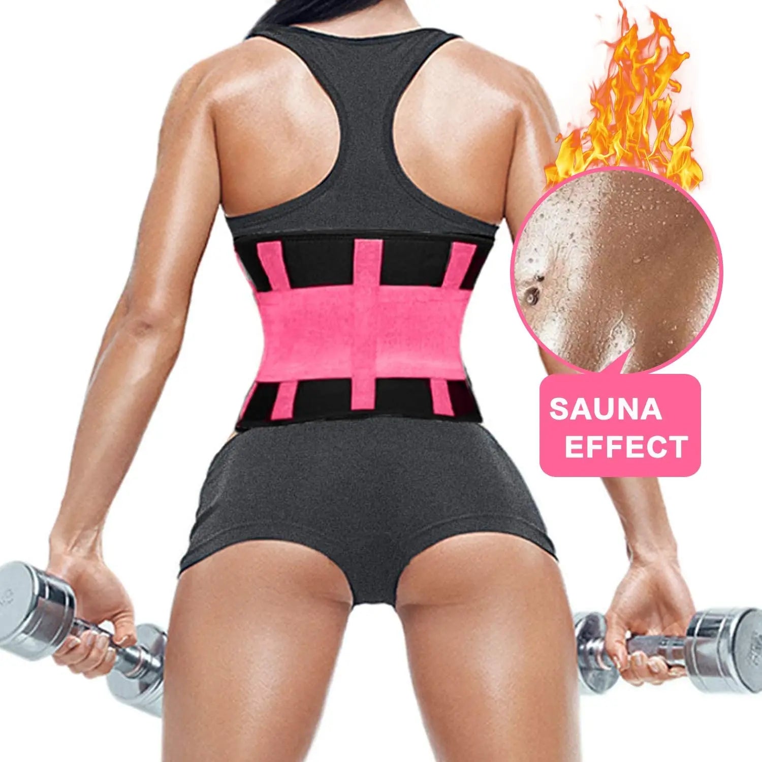 High Quality Neoprene Lumbar Back Waist Support Waist Trimmer Trainer Belt for Men&women