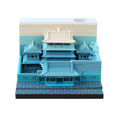 Original Design Office Decoration Gift Paper Sculpture Building Model Zhang Mansion Decompression  3D Memo Pad
