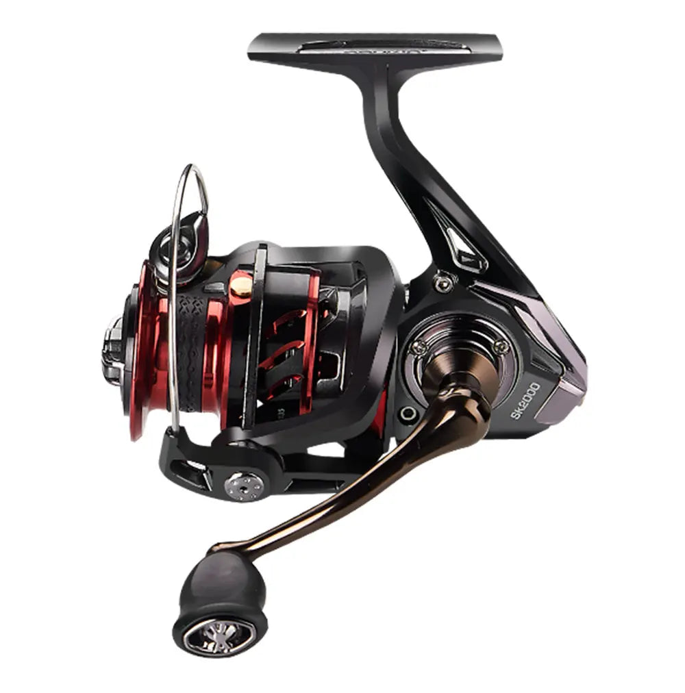 High Quality Japan Sk 800-7000 5.1:1 Fish Fishing Spinning Reel Full Metal Spool Sea Saltwater Grade Wheel Carrete De Pesca