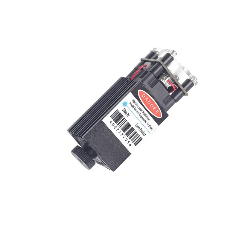 High Power 450nm 1.6W Adjustable Focal Engraving Laser Module Laser Cutting Head CNC Machine Engraver Accessory