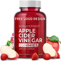 Custom Vegan Health Herbal Supplements Slimming Weight Loss Candy Apple Cider Vinegar Gummies With Mother MegaBDM