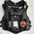 Custom Logo No Pull Adjustable Double Buckles 1000D Nylon Molle Vest Tactical Dog Harness for Large Dogs with Name Tag