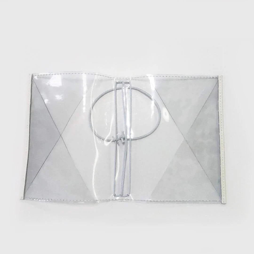 Hot Selling Soft Cover New Design A6 Transparent Book Cover With Elastic Band