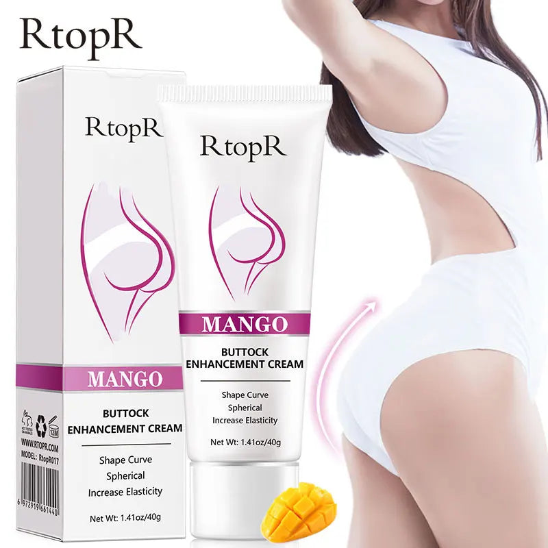 OEM Private Label mango Buttock Enhancement Flat Fat Drooping Sunken Hip Treatment Curve Shaping Elasticity Increasing Cream