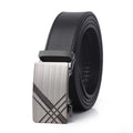 LQbelt New Strap Mens Automatic Buckle Belts Split Leather Ratchet Belts for Men OEM Factory Custom Logo