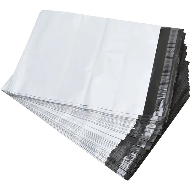 Custom logo Biodegradable Shipping Plastic Document Strong Grey Plastic Mailing Post Poly Postage Bag with Self Seal for Clothes