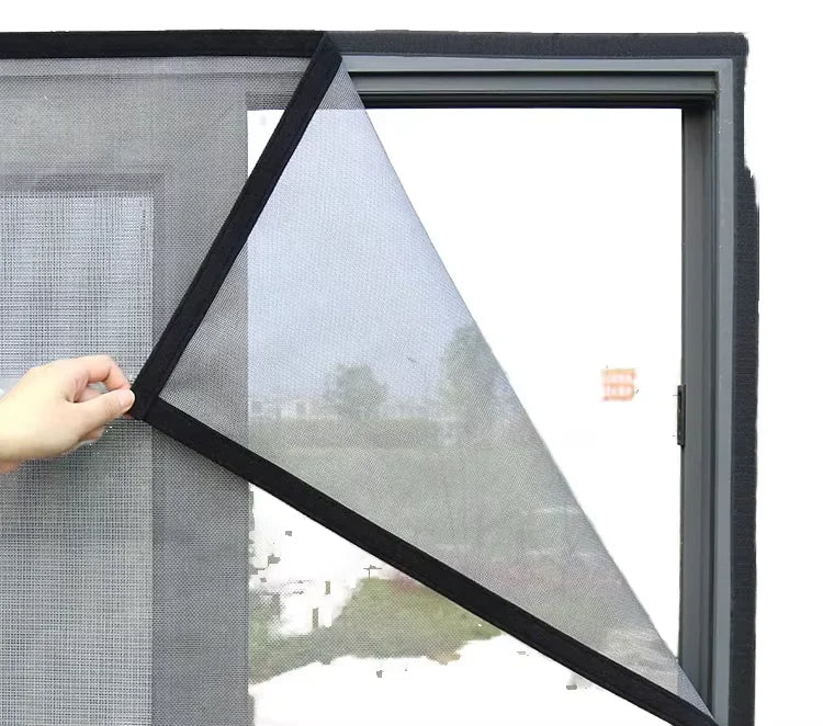 Hot Sale 100*100 cm DIY Adjustable Fiberglass Screen Mesh for Windows Modern Design Replacement Repair Tool