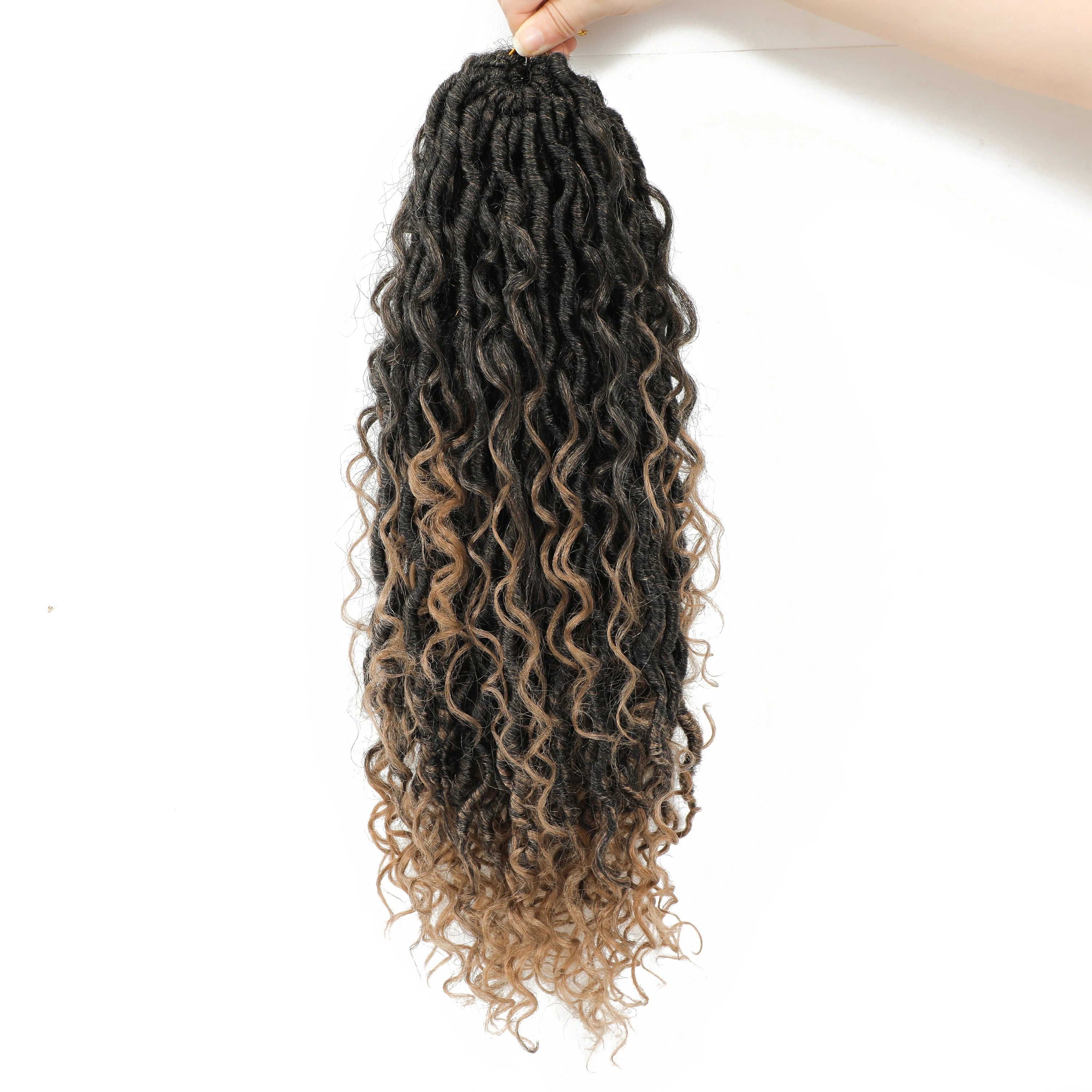 X-TRESS New Fashion Style Silky River Locs Afro Braiding Hair Bundle for Women Heat Resistant Synthetic Braiding Hair Extensions