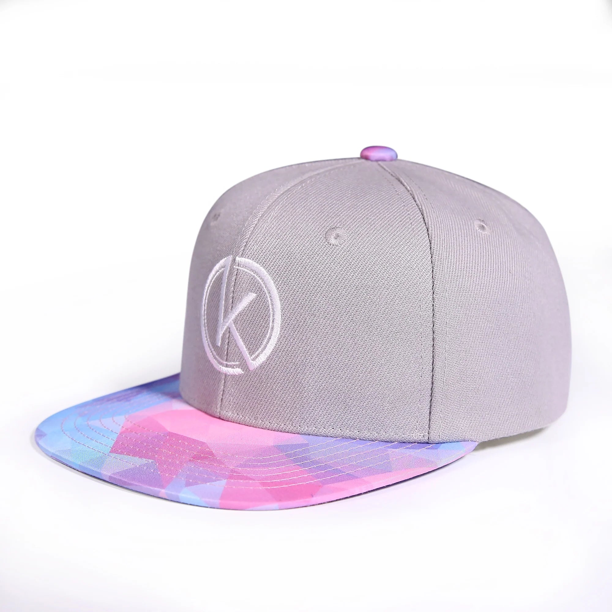 New Style 6 Panel Hip-Hop Snap Back Cap Floral Flat Brim Print Snapback Hat Adjustable