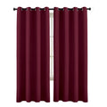 Amity Ready Made 100% Polyester Curtains European Style Hotel Solid  Eyelet Blackout Window Curtains for Living Room Bedroom