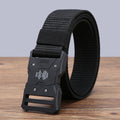 Men's Simple and Fashionable Nylon Tactical Elastic Fabric and Canvas Are Suitable for Outdoor Training Leisure Sports Belt
