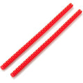 Silicone Oven Rack Guards Silicone High Temperature Protection Oven Shelf Edge Guards Rack Shield Barbecue 355mm