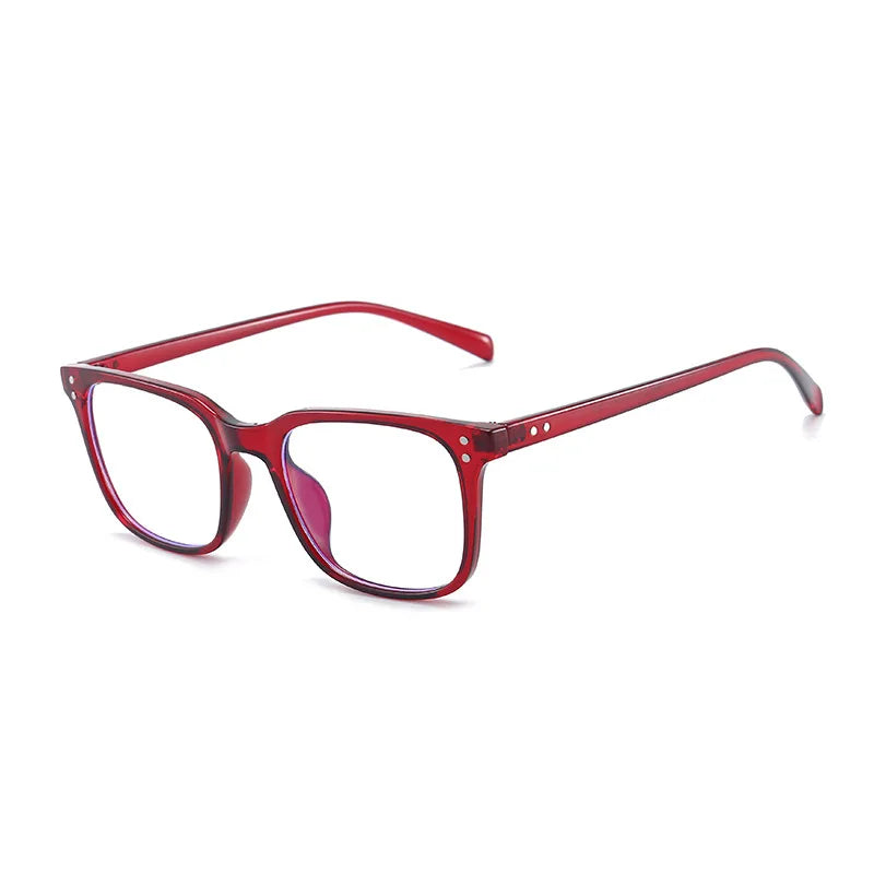 Fashion Design Anti Radiation TR90 Eyeglasses Frame Unisex Blue Light Blocking Optical Glasses