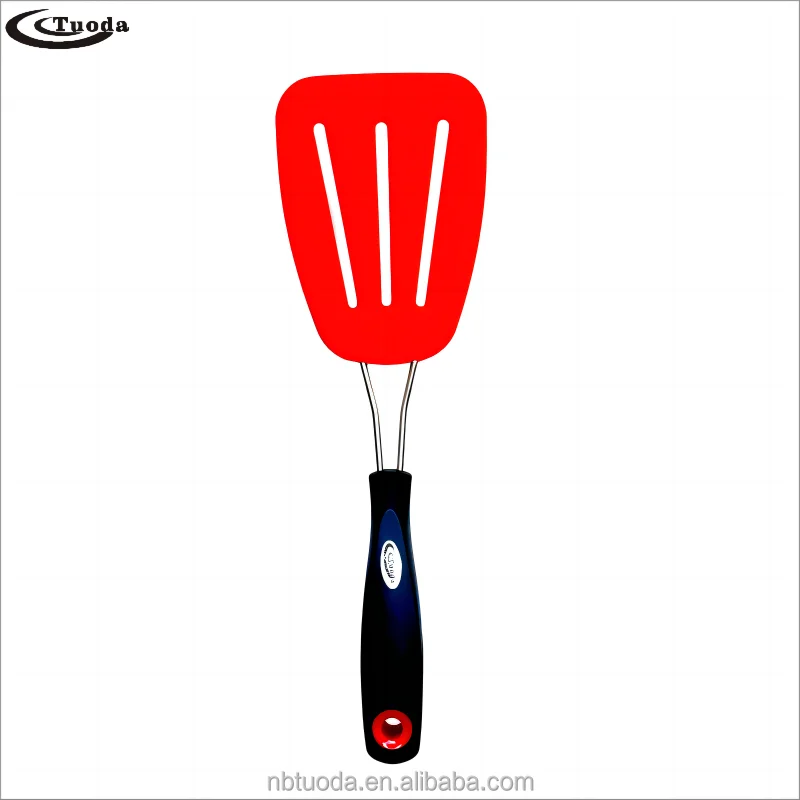 Wholesale Flexible Nonstick Heat Resistant Nylon Pancakes Shovel Wide Fried Eggs Spatula Turner