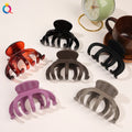 QIYUE Large Size 11CM Korean Hair Claw Clip Plastic Hair Accessories for Women
