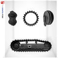 PC300 Series Hydraulic Excavator Undercarriage Spare Parts Track Bottom Roller Sprocket Top Carrier Roller Idler for Komatsu
