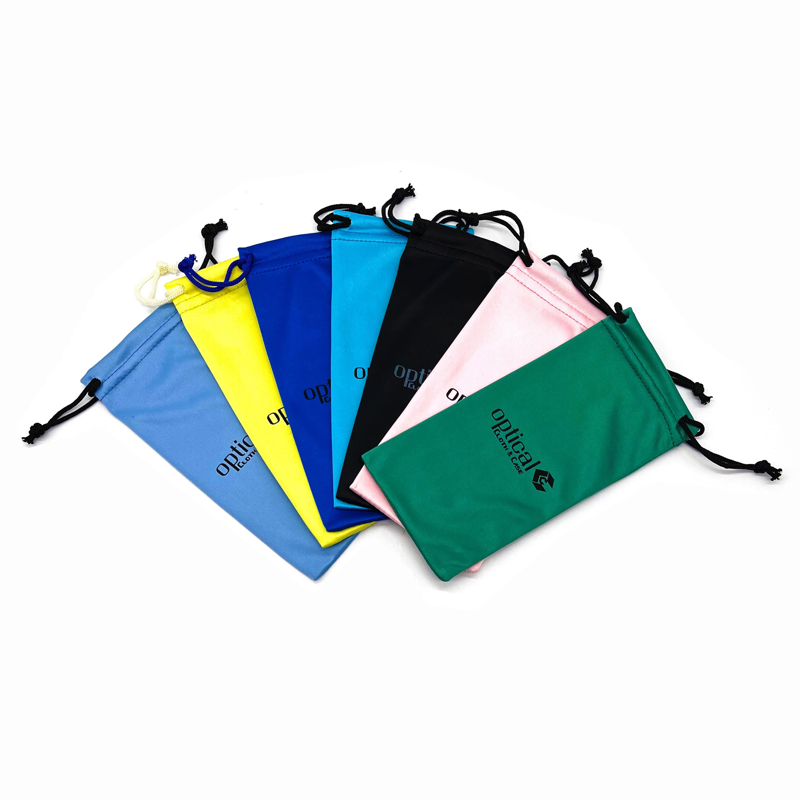 Print Customized Logo Sunglasses Pure Color Eyewear Pouch Eyeglasses Bag Optical Storage Glasses Bag