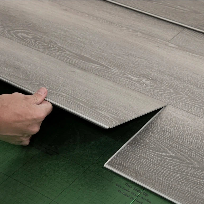 Easy Install Piso Laminado 8mm 12mm Flooring SPC Click Vinyl Flooring
