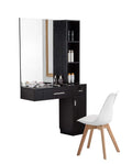 Barbershop Workstations Equipment Station Salon Mirror With Table