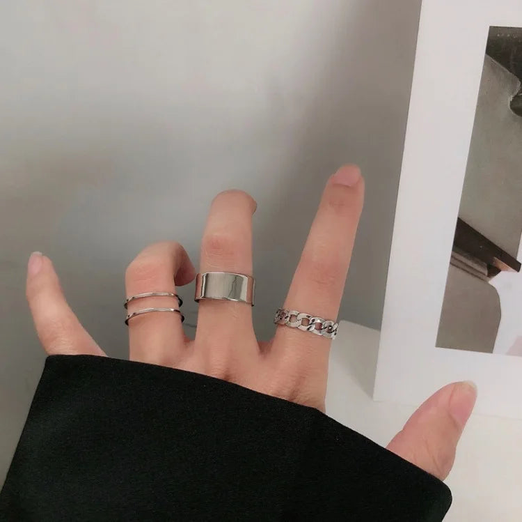 Stocked Wholesale Fashion Cheap Joint Ring Holder Set