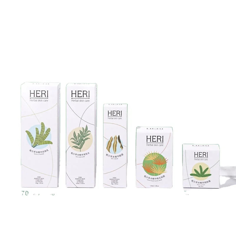Cosmetics Skin Care Products White Cardboard Customized Design Paper Packaging Box Custom Printing