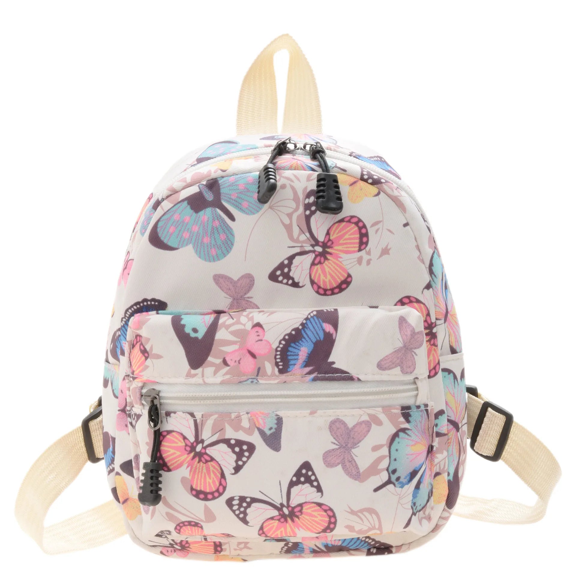 New Trend Fashion Full Print Backpack Bags Girls Back Pack & Lunch Bag for Girls  Student Cute Cow Print Mini BookBags