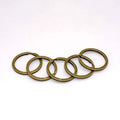 Diy Jewelry Making Key Chains Accessories 3cm Split Rings for Jewelry Making and Diy Crafts Silver Gold and Bronze