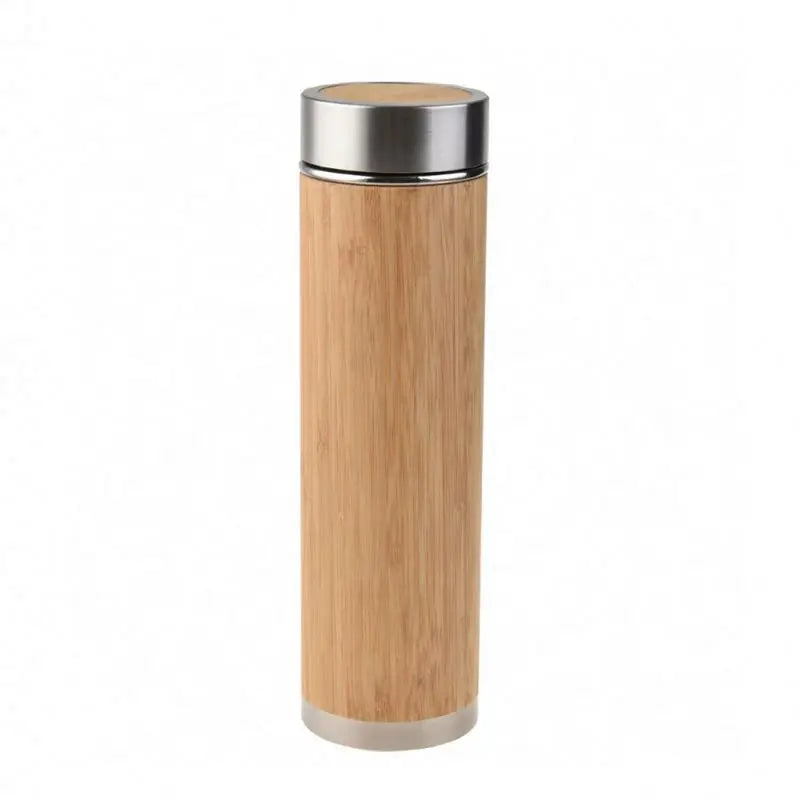 Tingsheng Multi-Purpose Stainless Steel Bamboo Thermo Cup Durable Non-Toxic CE Certified Vacuum Custom Logo European American