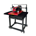 MomoTech Double Station Semi-Automatic Pneumatic Printing Machine for DTF Garment Printers Best Heat Press Machine