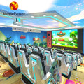 Manufacturing Customized 5d Indoor Cinema Project 6 Seats Interactive Dynamic Kino with Metal & Fiberglass Construction for Sale