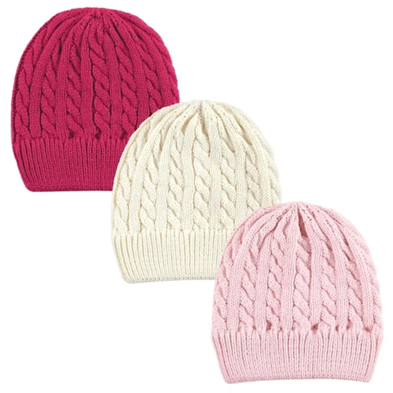 Factory Custom Wool Dobby Kid Hat Winter Beanie for  Babies.