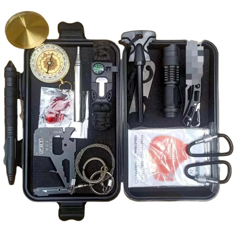 Professional Outdoor  Gear Camping Kit Emergency Accessories for Climbing and Travel for Adventure Tour Enthusiasts