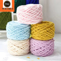 7MM Soft Thick Fluffy Yarn Hand Knitting Bulky Baby Blanket Yarn Plush Yarn for Weaving Sweater Shawl Scarf Gloves DIY Craft
